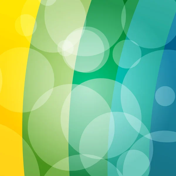 彩色线条背景与气泡矢量 — 图库矢量图片