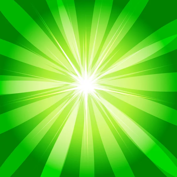 Abstract green motion background - vector — Stock Vector