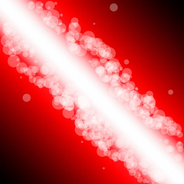 Magická světla - abstraktní červená vektorové pozadí návrhu — Stockový vektor