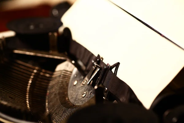 Стара друкарська машинка — стокове фото
