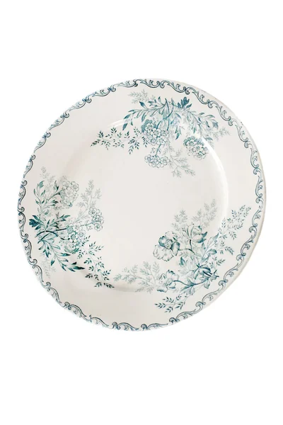 Антикварная тарелка — стоковое фото