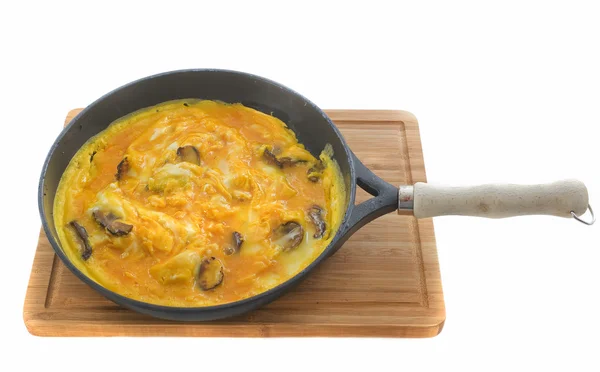 Mushrooms omelet — Stock Photo, Image