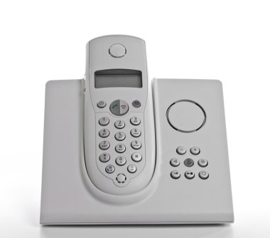 Cordless telephone clipart