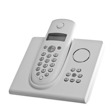 Cordless telephone clipart