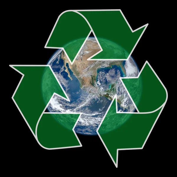 Reciclaje de tierra — Foto de Stock