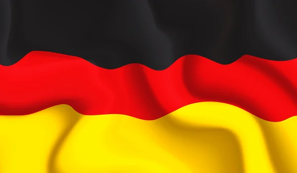 stock vector Germany waving flag