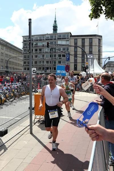 stock image 21.07.2012 Hamburg. Dextro Energy Triathlon
