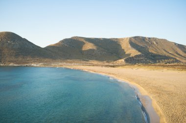 Idyllic Andalusian beach clipart