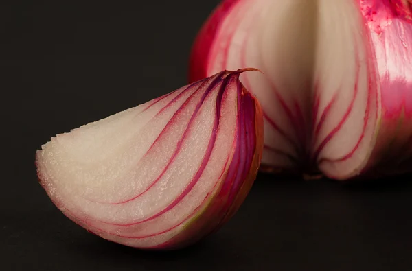 Red onion detail — Stock Photo, Image