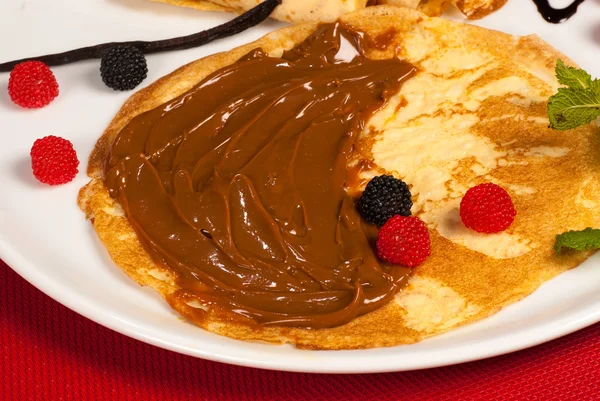 Pancake desert — Stock Photo, Image