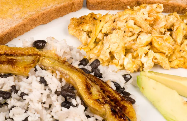 stock image Central American breakfast closeup