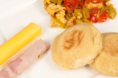 Arepa meal clipart