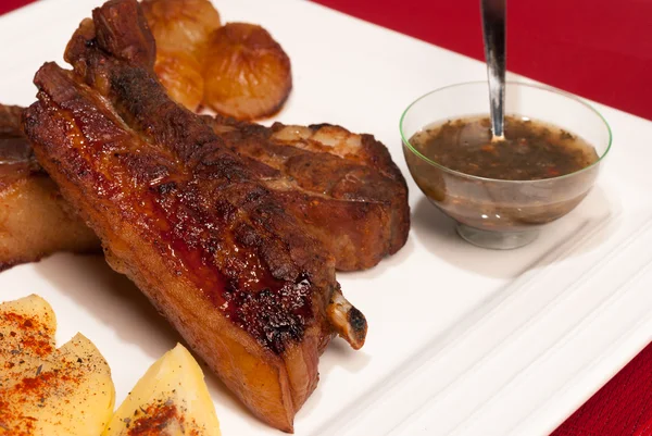 Portion of ribs — Stock Photo, Image