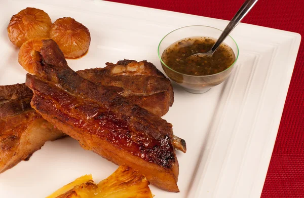 Portion of ribs — Stock Photo, Image