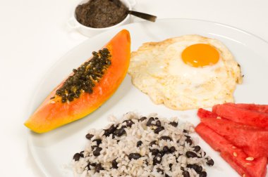 Central American breakfast clipart