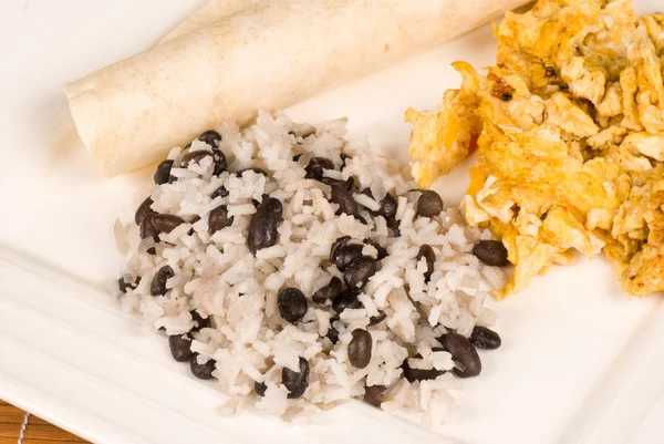 stock image Gallo pinto breakfast