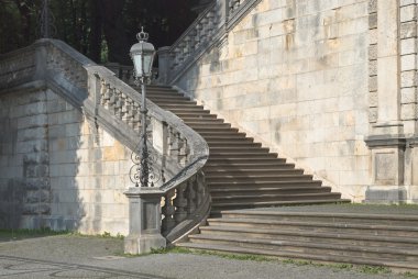 Friedensengel Staircase in Munich clipart