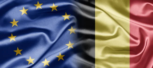 Belçika ve Avrupa Birliği — Stok fotoğraf