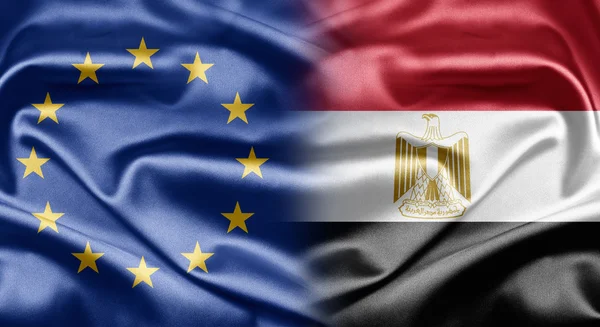 UE ed Egitto — Foto Stock