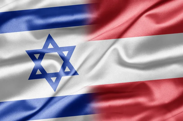 Israel und Österreich — Stockfoto
