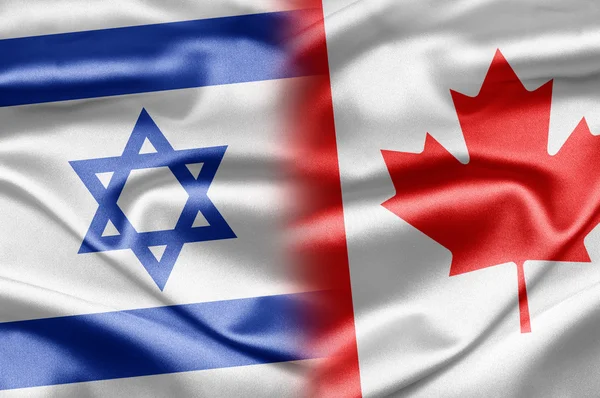 Izrael a Kanada — Stock fotografie