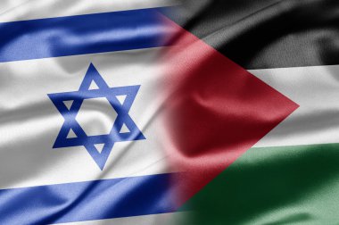 Israel and Palestine clipart