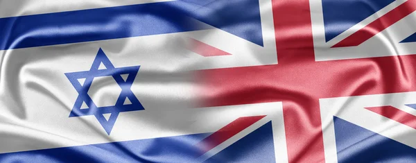 Israel and United Kingdom — Stock Photo, Image