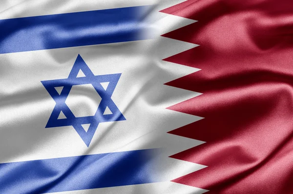 Izrael i Katar — Zdjęcie stockowe
