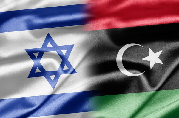 Israel und libyen — Stockfoto