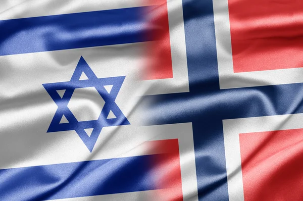 Izrael i Norwegia — Zdjęcie stockowe