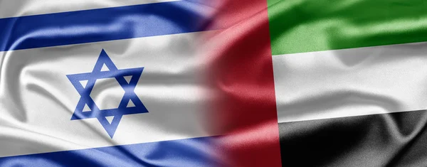 Izrael a Spojené arabské emiráty — Stock fotografie