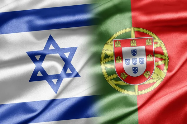 Israel och portugal — Stockfoto