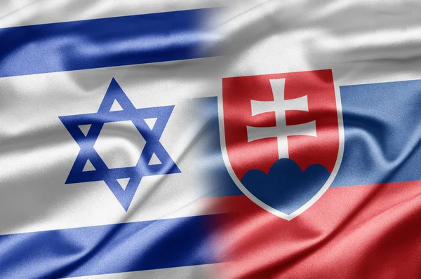 Israel und die Slowakei — Stockfoto
