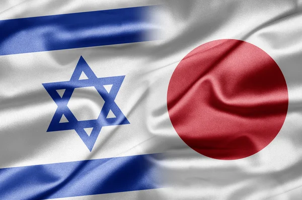 イスラエル共和国と日本 — ストック写真