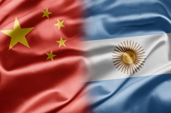 China and Argentina — Stock Photo, Image