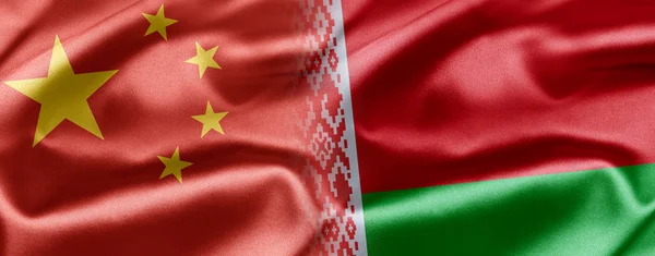 Čína a Bělorusko — Stock fotografie