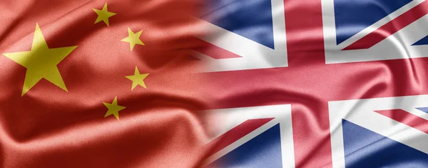 China en Verenigd Koninkrijk — Stockfoto