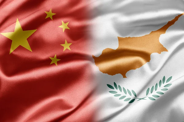 Kina och Cypern — Stockfoto