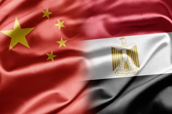 China e Egito — Fotografia de Stock