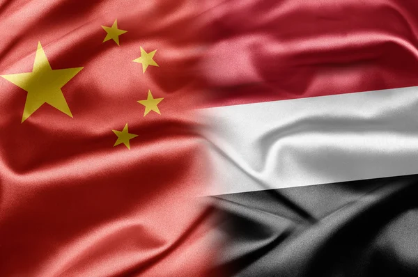 China und Jemen — Stockfoto