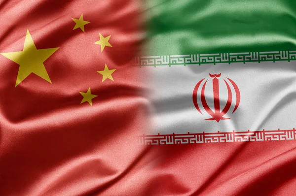 Китай и Иран — стоковое фото
