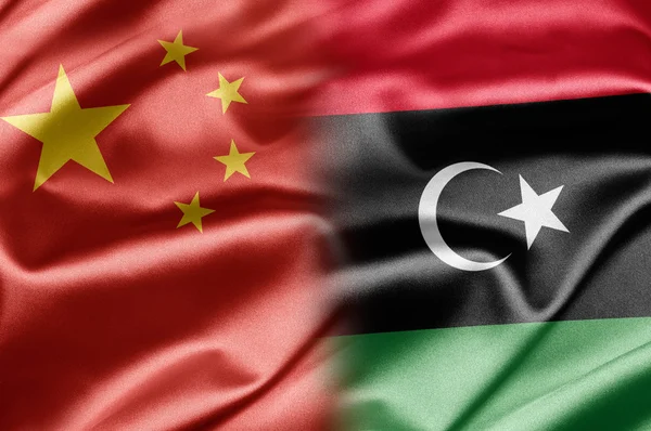 China and Libya — Stock Photo, Image