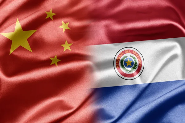 Cina e Paraguay — Foto Stock