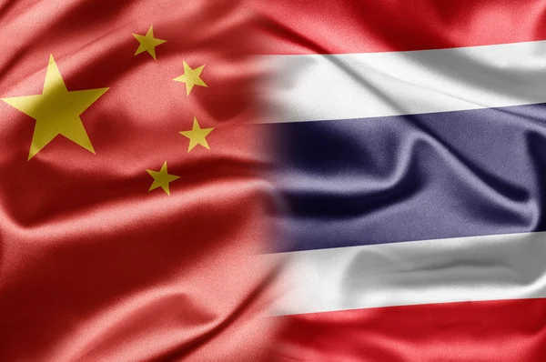Cina e Thailandia — Foto Stock