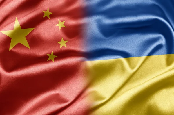 Cina e Ucraina — Foto Stock