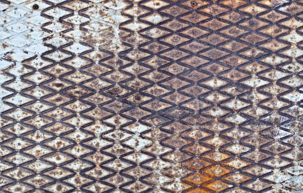 Противоскользящий стальной пол из сплава - бесшовная текстура — стоковое фото