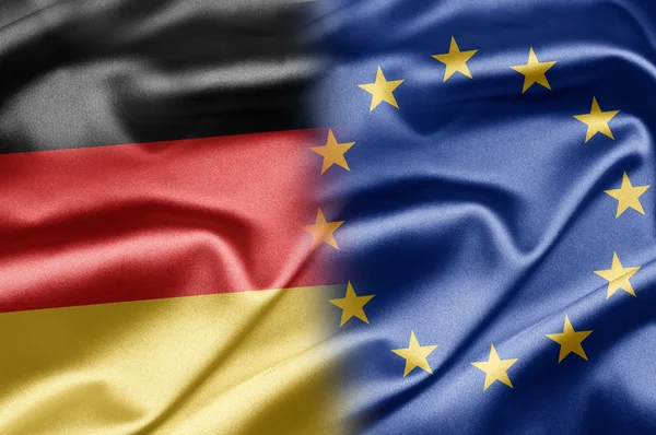 Germany and EU — Stock Photo, Image