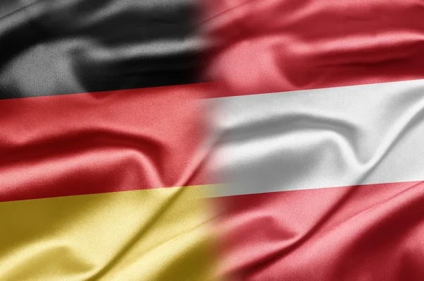 Deutschland und Österreich — Stockfoto