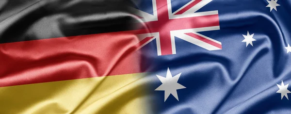 德国和澳大利亚 — 图库照片