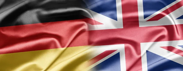 Deutschland und Großbritannien — Stockfoto